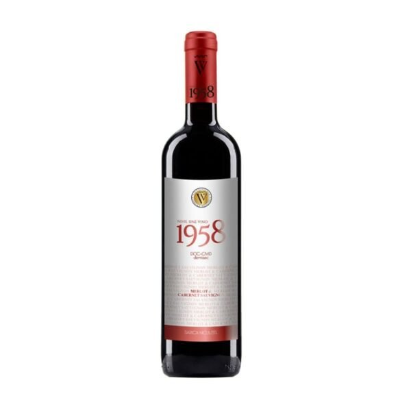 Sarica Niculițel -1958 Merlot & Cabernet Sauvignon - 0.75l