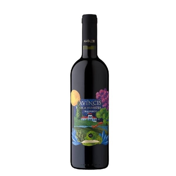 AVINCIS - Vila Dobrușa Merlot & Negru de Drăgășani - 0,75l