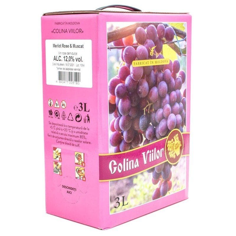 Vinia Traian - Merlot & Muscat Ottonel - 3L